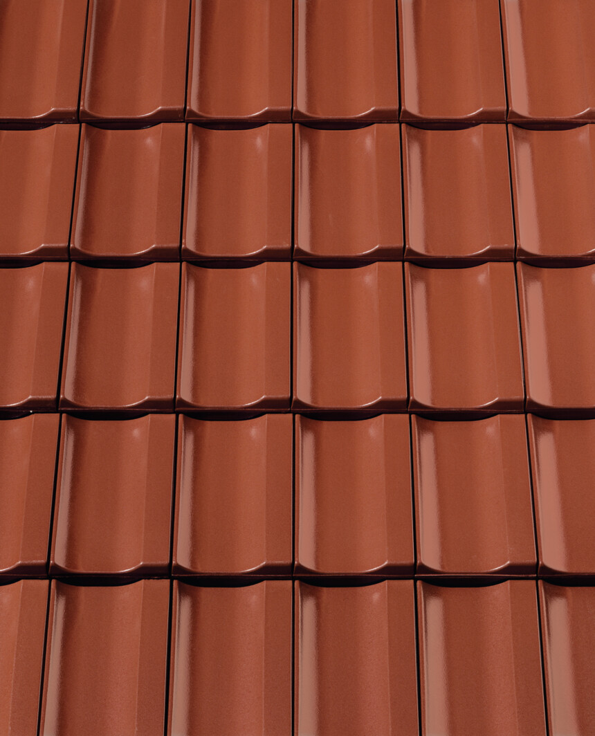 Bakreno crvena   engoba – laying